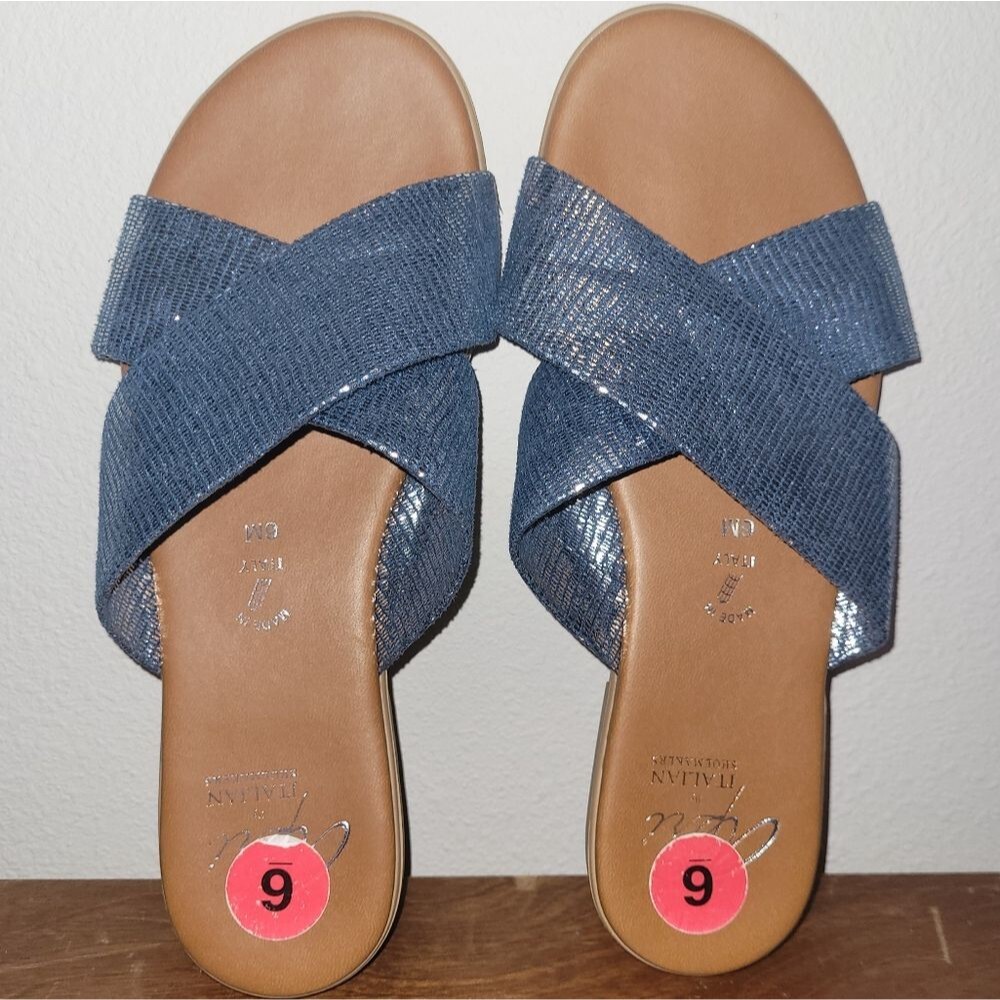 Capri Made In Italy Size 6 Women's Sandals